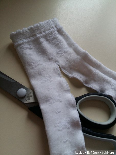 Простой МК идеальных колгот для Gotz