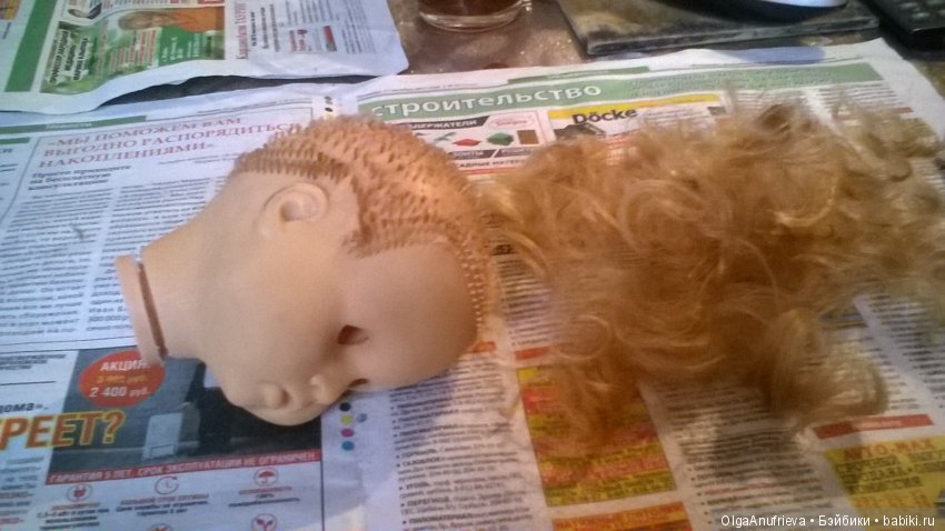 Новые волосики для старенькой Sonni (фото 7)