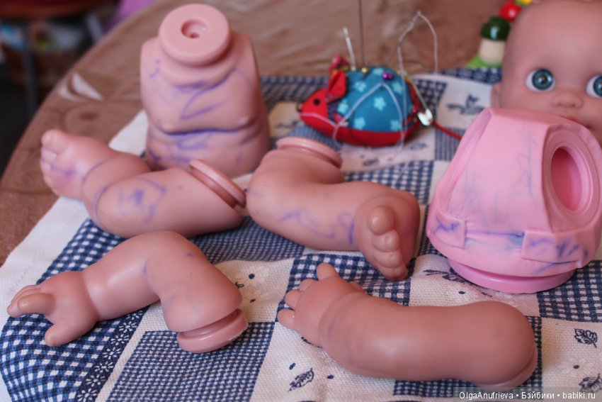 Очередная ода Базирону — Чистка и лечение кукол: как убрать пятна (фото 2)
