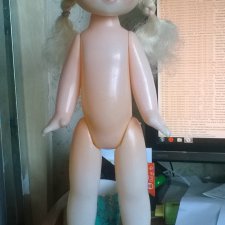 Помогите опознать советскую куклу.