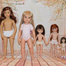 Ну-ка, куклы, стройтесь в ряд!... Обзор и сравнение кукол моей коллекции Паола Рейна, Готц, Мару, Тоннер, Хартстринг