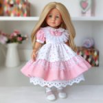 Платье для кукол Готц 36 см