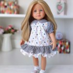Платья для кукол Готц 50 и 36 см