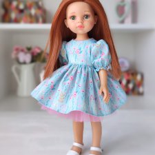 Платье для кукол Паола Рейна