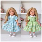 Платье для кукол Готц 36 см
