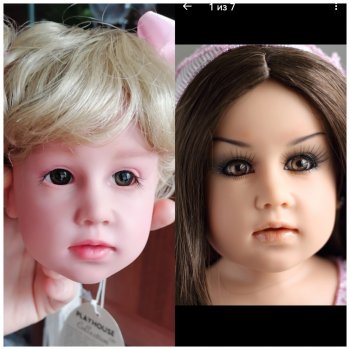 Gotz свенья - снегурочка - как я решила переделать