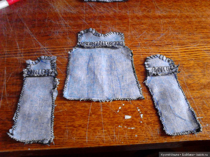 Создание одежды для Обитсу(мк и выкройки). #1 Рубашка, брюки, матроска (фото 6)