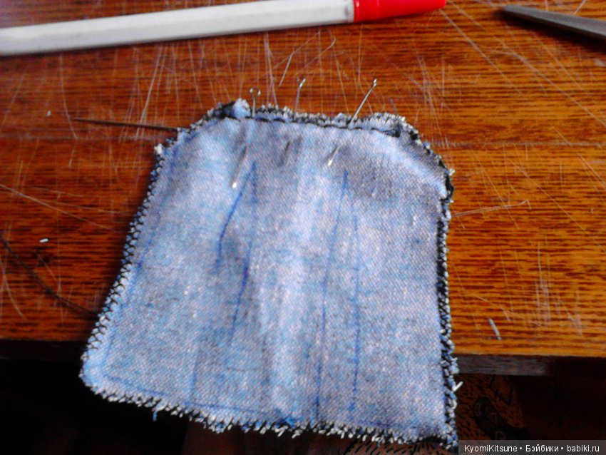 Создание одежды для Обитсу(мк и выкройки). #1 Рубашка, брюки, матроска (фото 5)