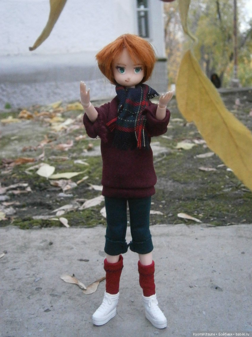 Небольшая коллекция в шотландских мотивах для парней обитсу (фото 4)