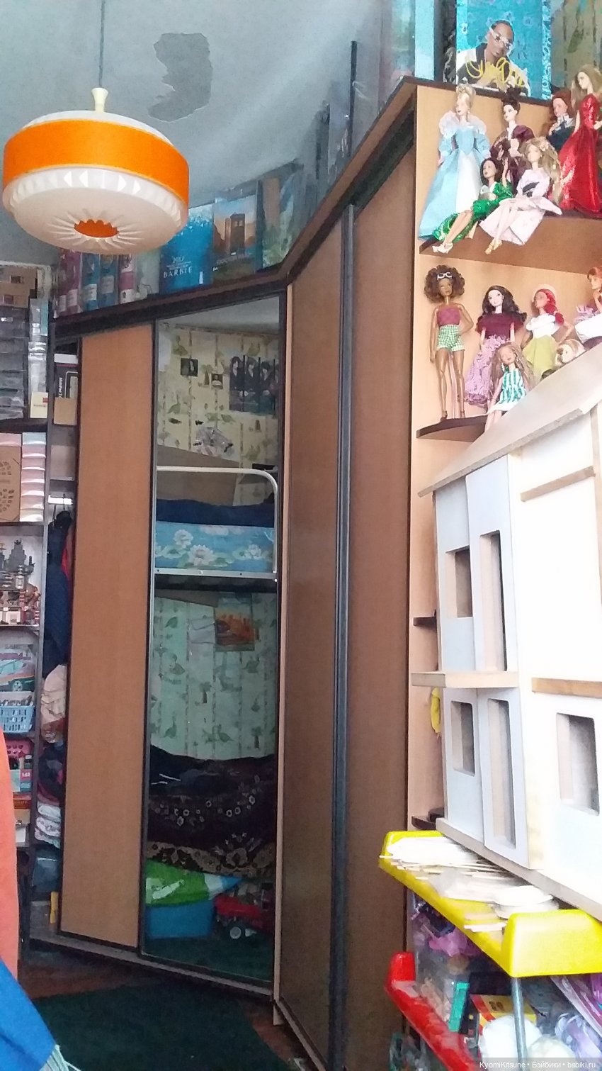 Полки, часть вторая — Домашние коллекции кукол: фото собраний