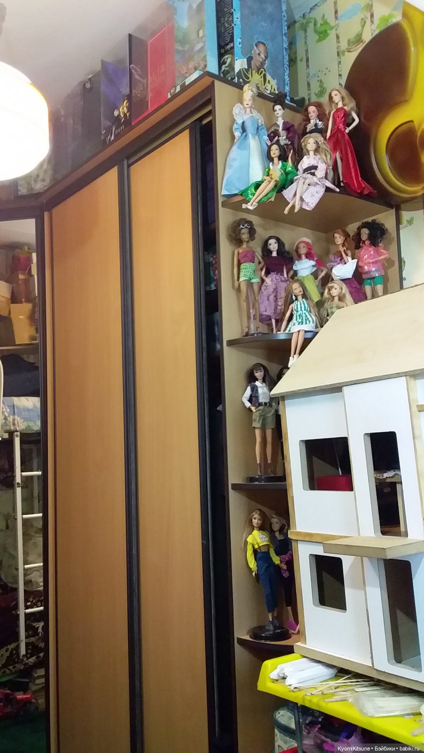 Полки, часть вторая | Бэйбики Полки, часть вторая — Домашние коллекции кукол: фото собраний (фото 6)