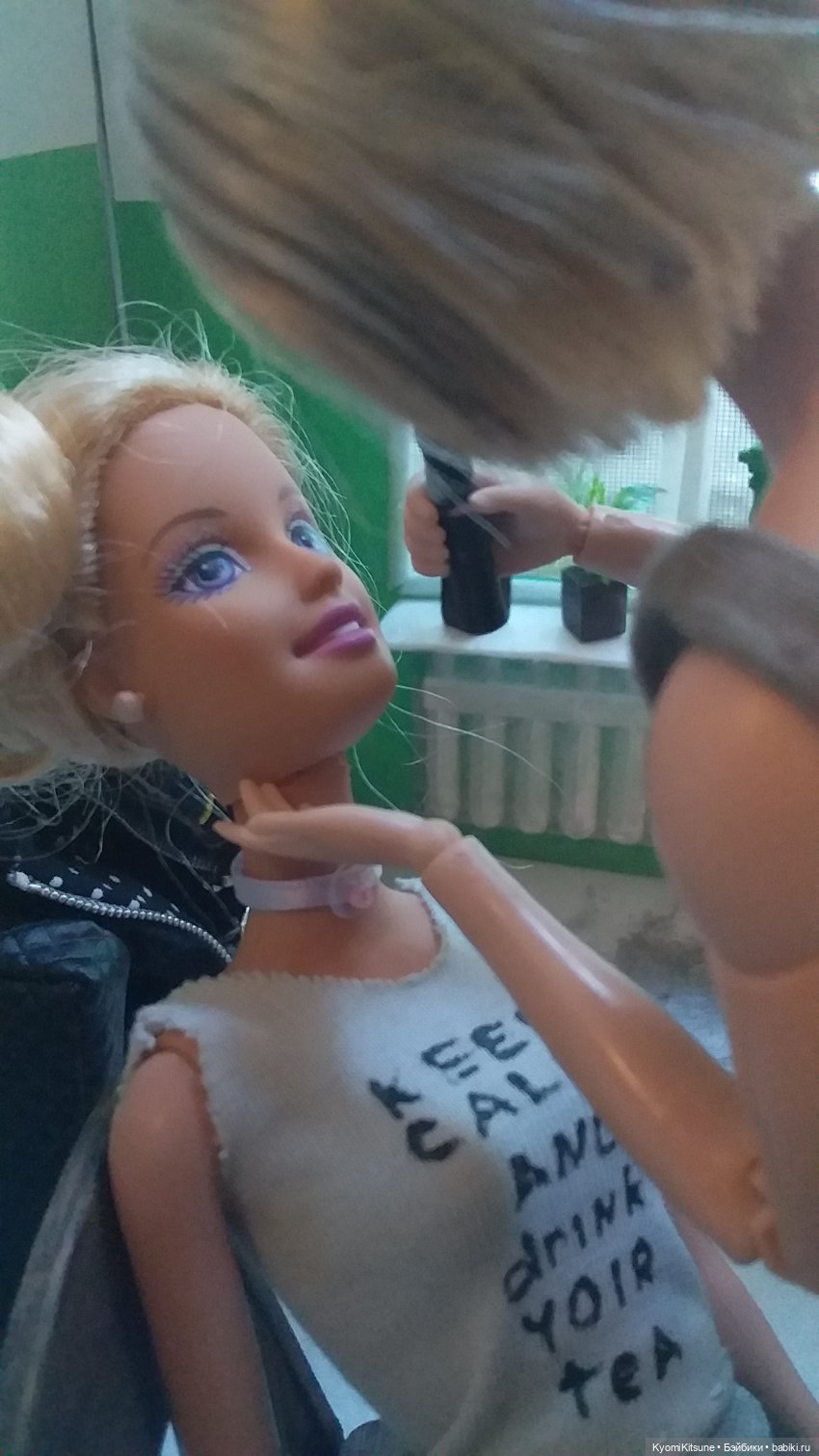 Починка трещин на шее с якорем. Мк "Миссис Бэйбики" (фото 6)