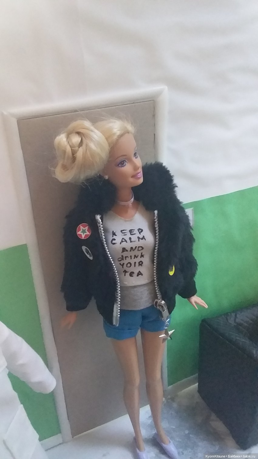 Починка трещин на шее с якорем. Мк "Миссис Бэйбики" (фото 2)