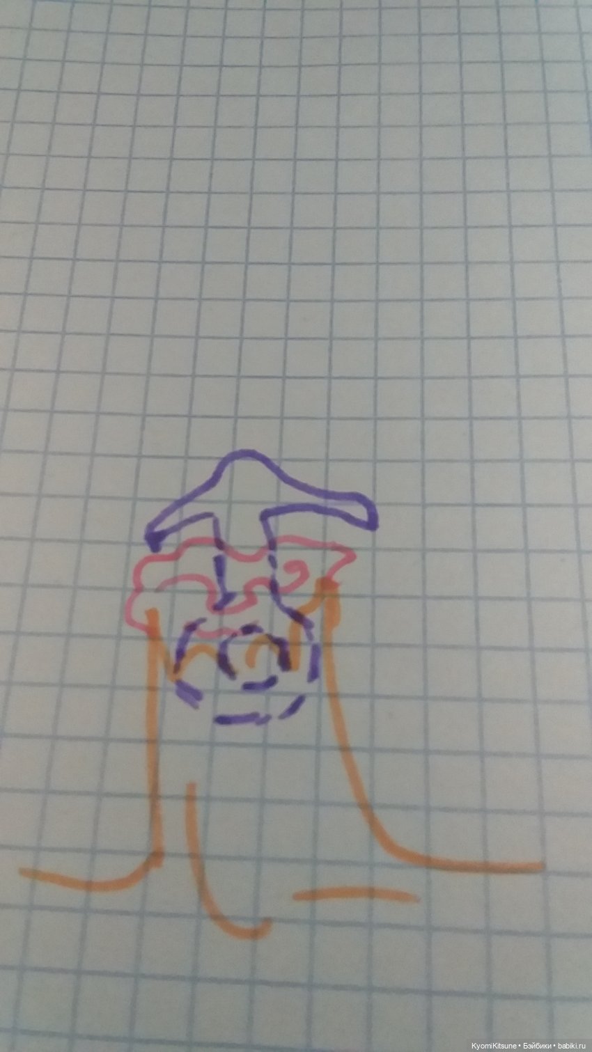 Починка трещин на шее с якорем. Мк "Миссис Бэйбики"