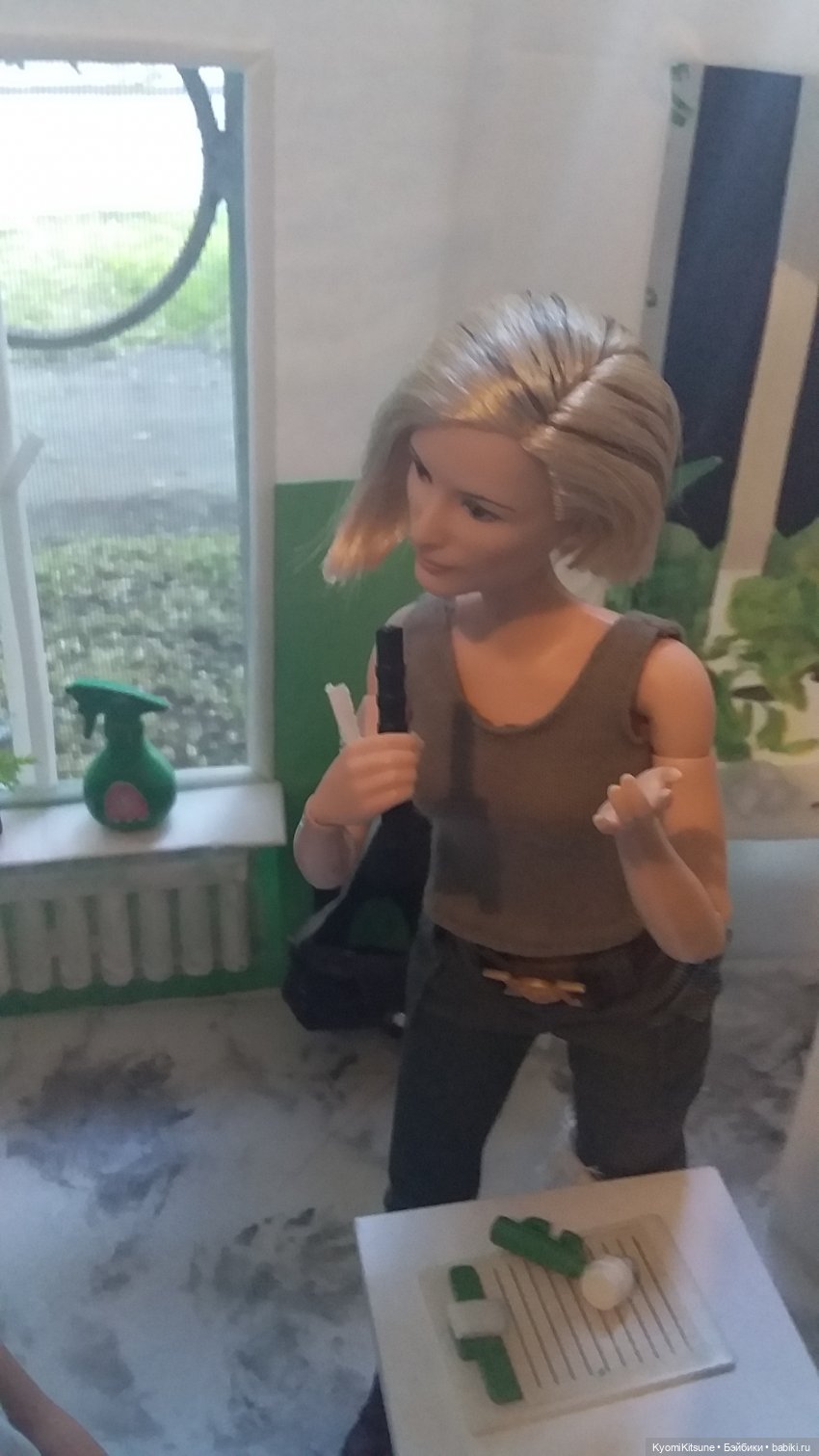 Починка трещин на шее с якорем. Мк "Миссис Бэйбики" (фото 7)