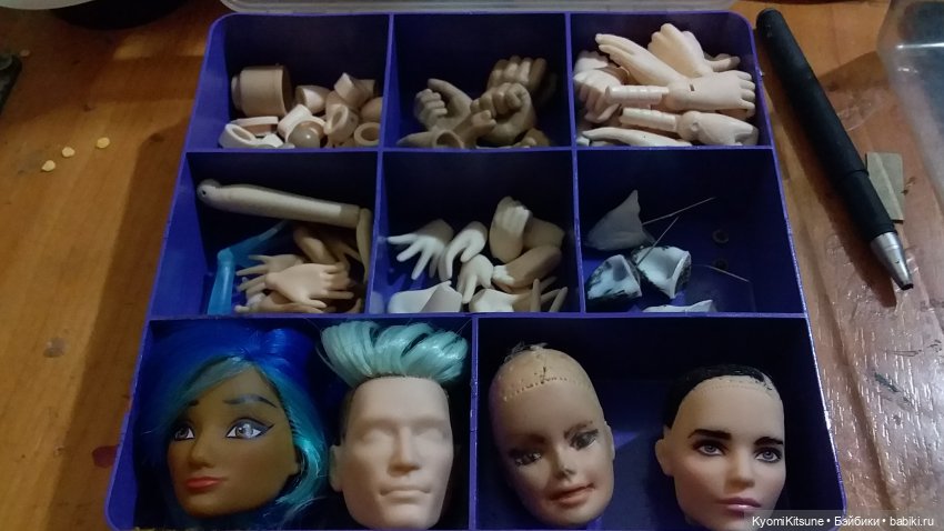 Мастерская roomtoure — Хранение кукол и материалов: организация рабочего места