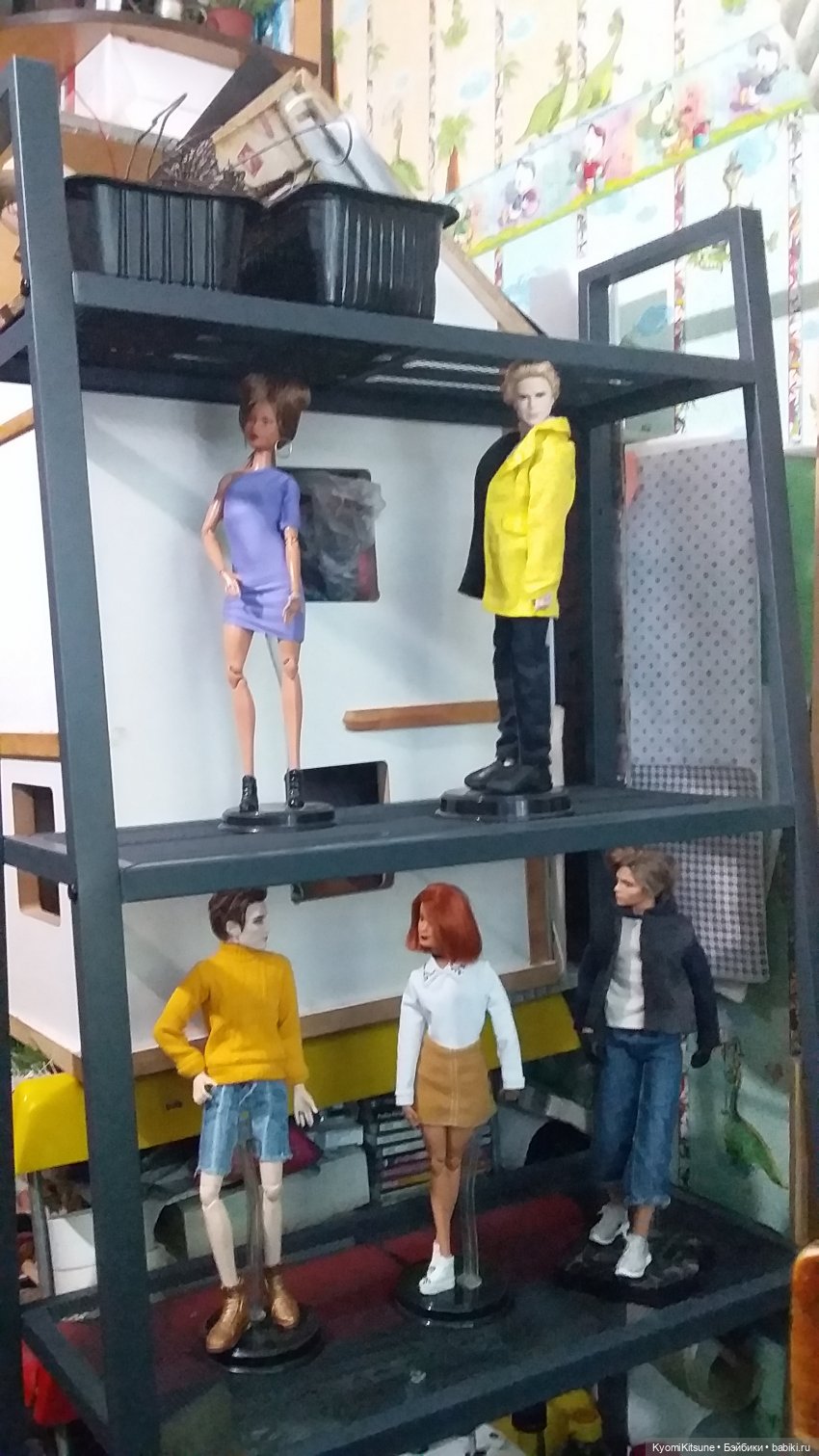 Стеллаж для кукол 1/6 из икеа | Бэйбики Стеллаж для кукол 1/6 из икеа (фото 4)