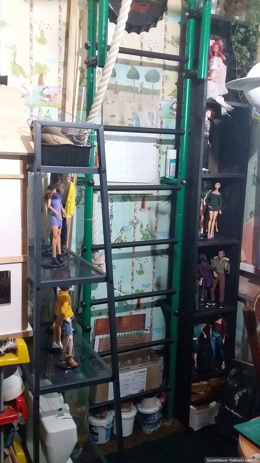 Стеллаж для кукол 1/6 из икеа | Бэйбики Стеллаж для кукол 1/6 из икеа (фото 7)