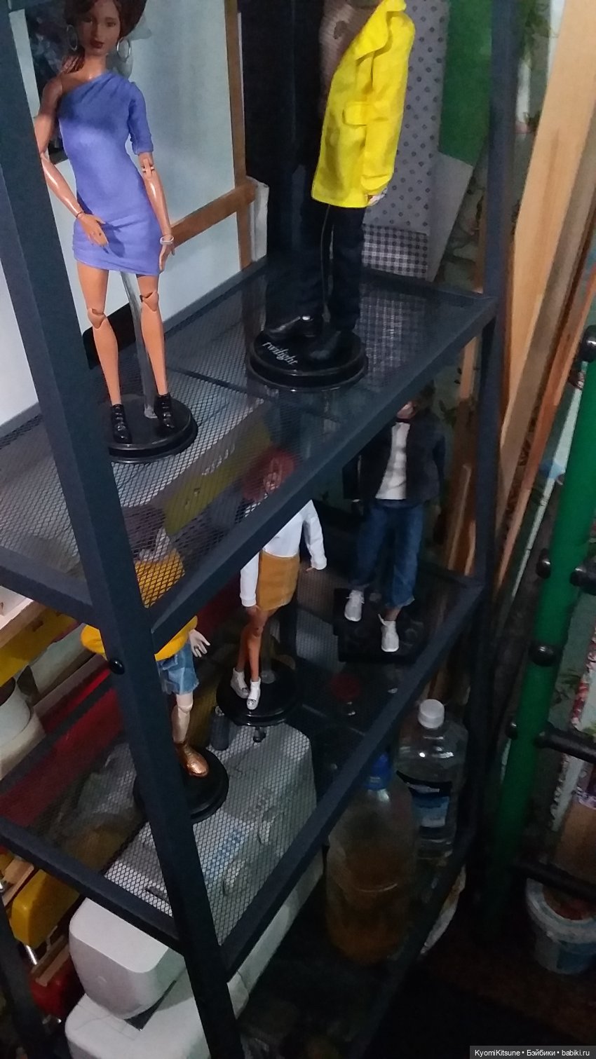 Стеллаж для кукол 1/6 из икеа | Бэйбики Стеллаж для кукол 1/6 из икеа (фото 6)