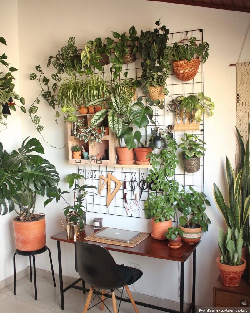 Цветок в горшочке — Создание миниатюры: МК