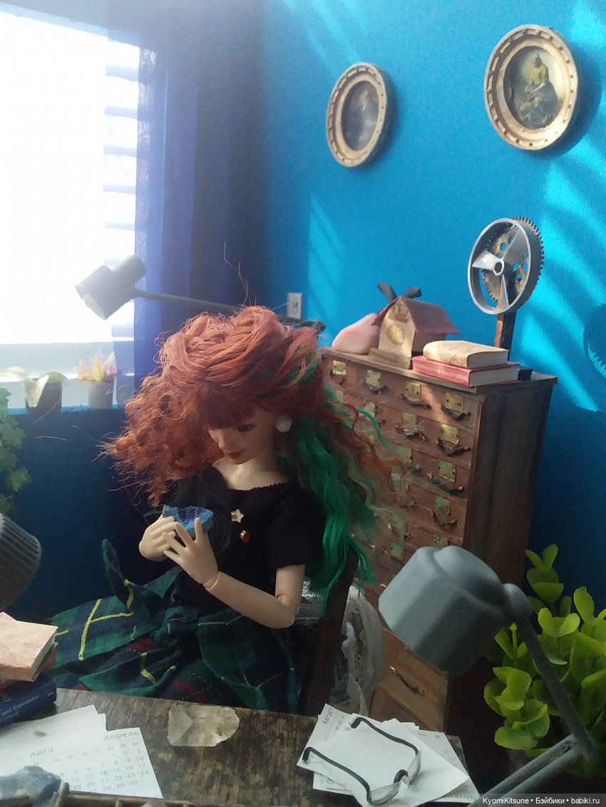 Цветок в горшочке — Создание миниатюры: МК