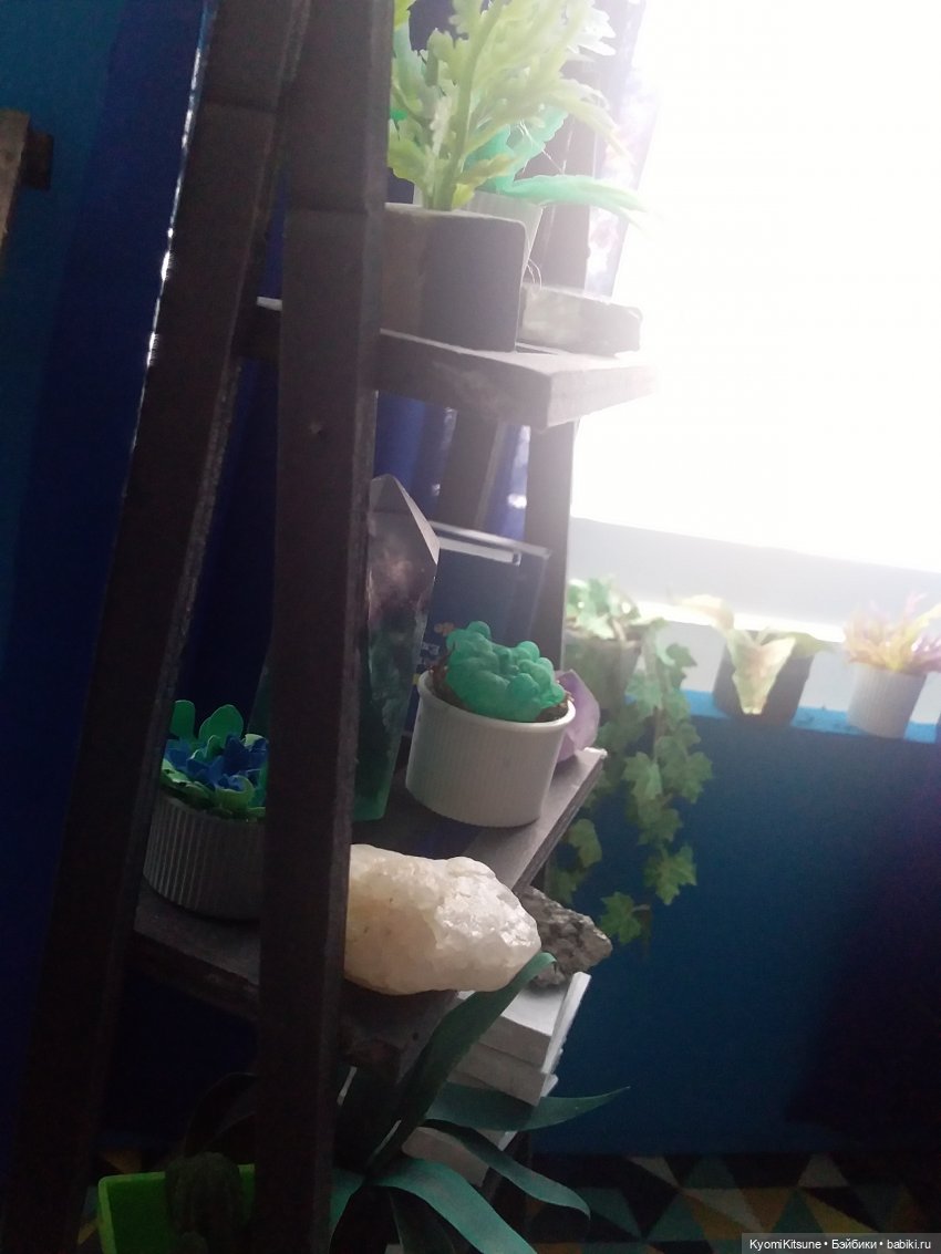 Цветок в горшочке — Создание миниатюры: МК