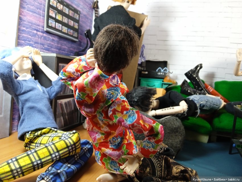 С днем рожденья кота — Кукольные фотоистории и сериалы: комиксы