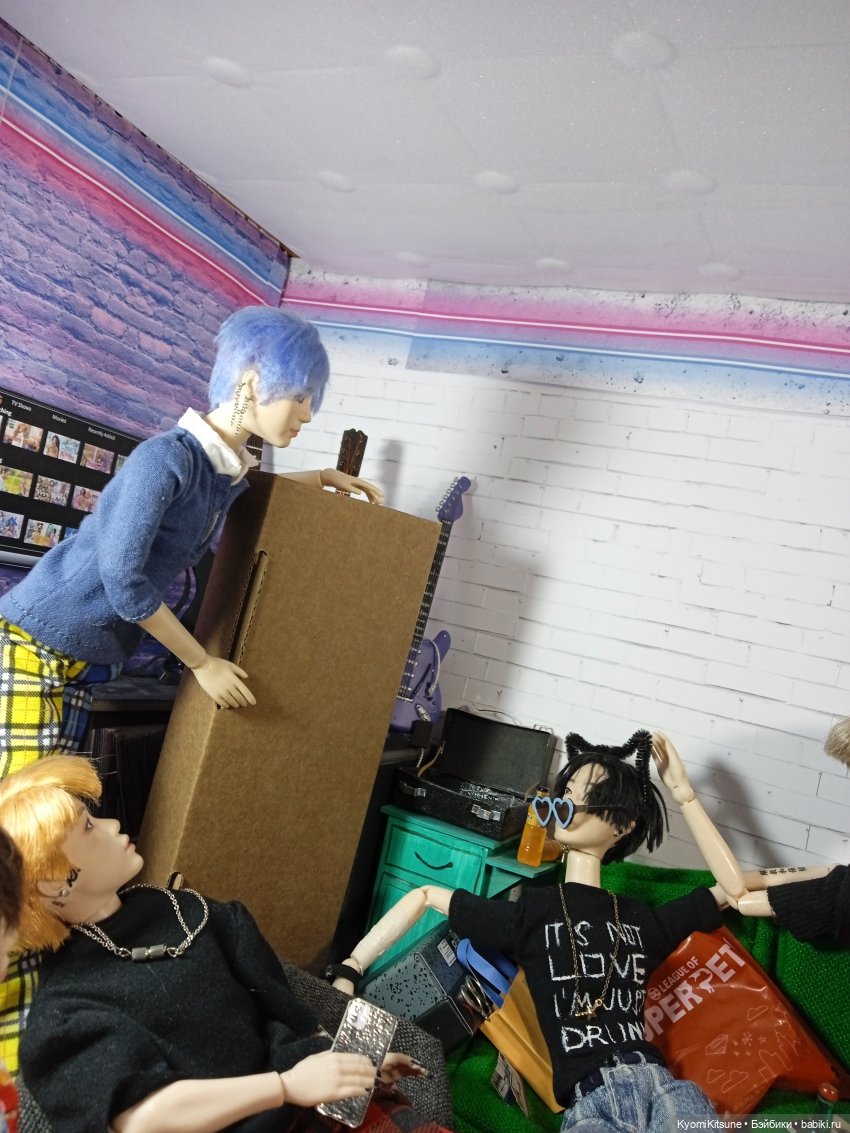 С днем рожденья кота — Кукольные фотоистории и сериалы: комиксы