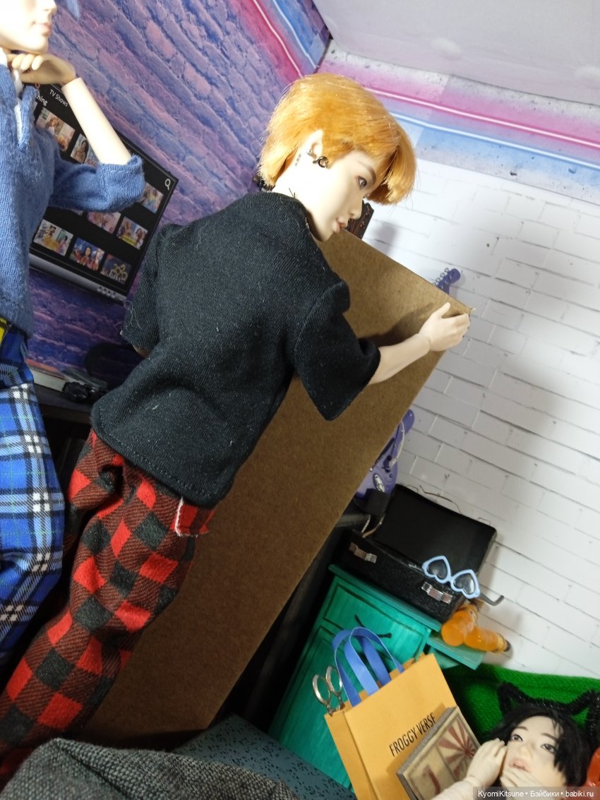 С днем рожденья кота — Кукольные фотоистории и сериалы: комиксы