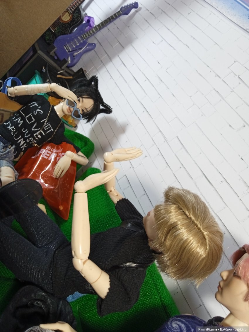 С днем рожденья кота — Кукольные фотоистории и сериалы: комиксы