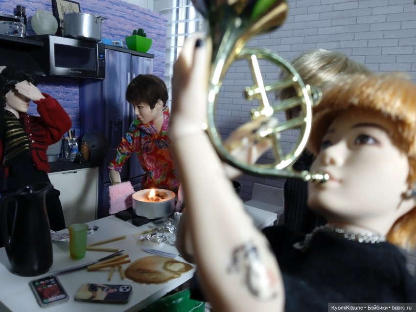 С днем рожденья кота — Кукольные фотоистории и сериалы: комиксы