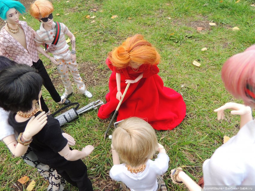 Камушки на травушке или как Флюориты пытались не поубивать друг друга | Бэйбики Камушки на травушке или как Флюориты пытались не поубивать друг друга