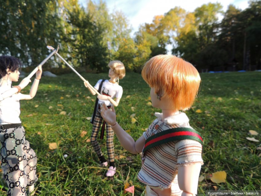 Гуччи бэнк, гуччи — Кукольные фотоистории и сериалы: комиксы