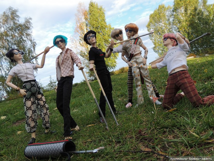 Гуччи бэнк, гуччи — Кукольные фотоистории и сериалы: комиксы