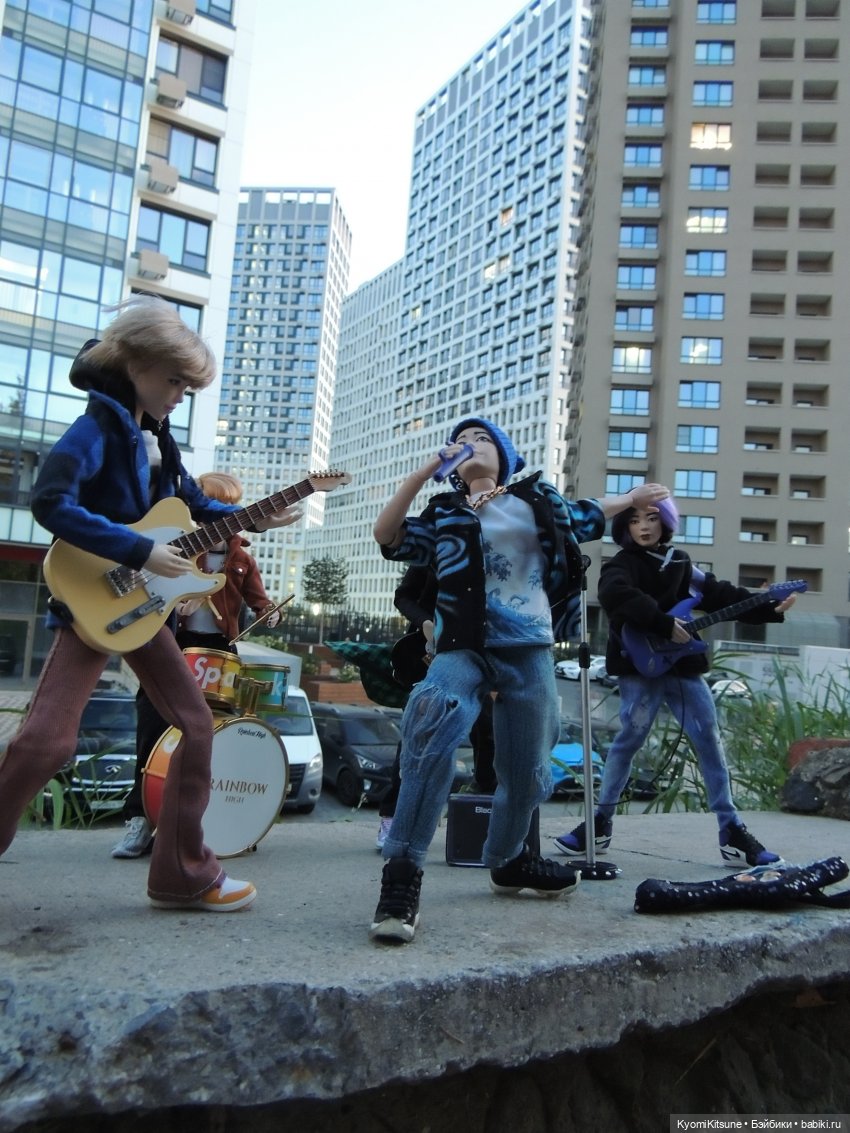 Хроники великолепной восьмёрки. Уличная репетиция Флюоритов (фото 4)