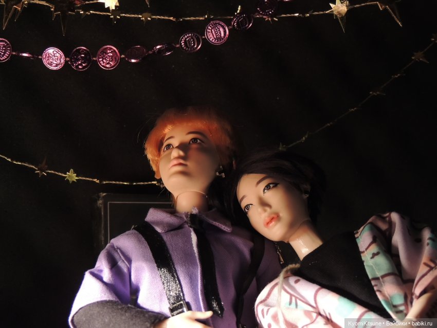 Fluorite💜Violet — Куклы BTS (БТС) от Mattel: K