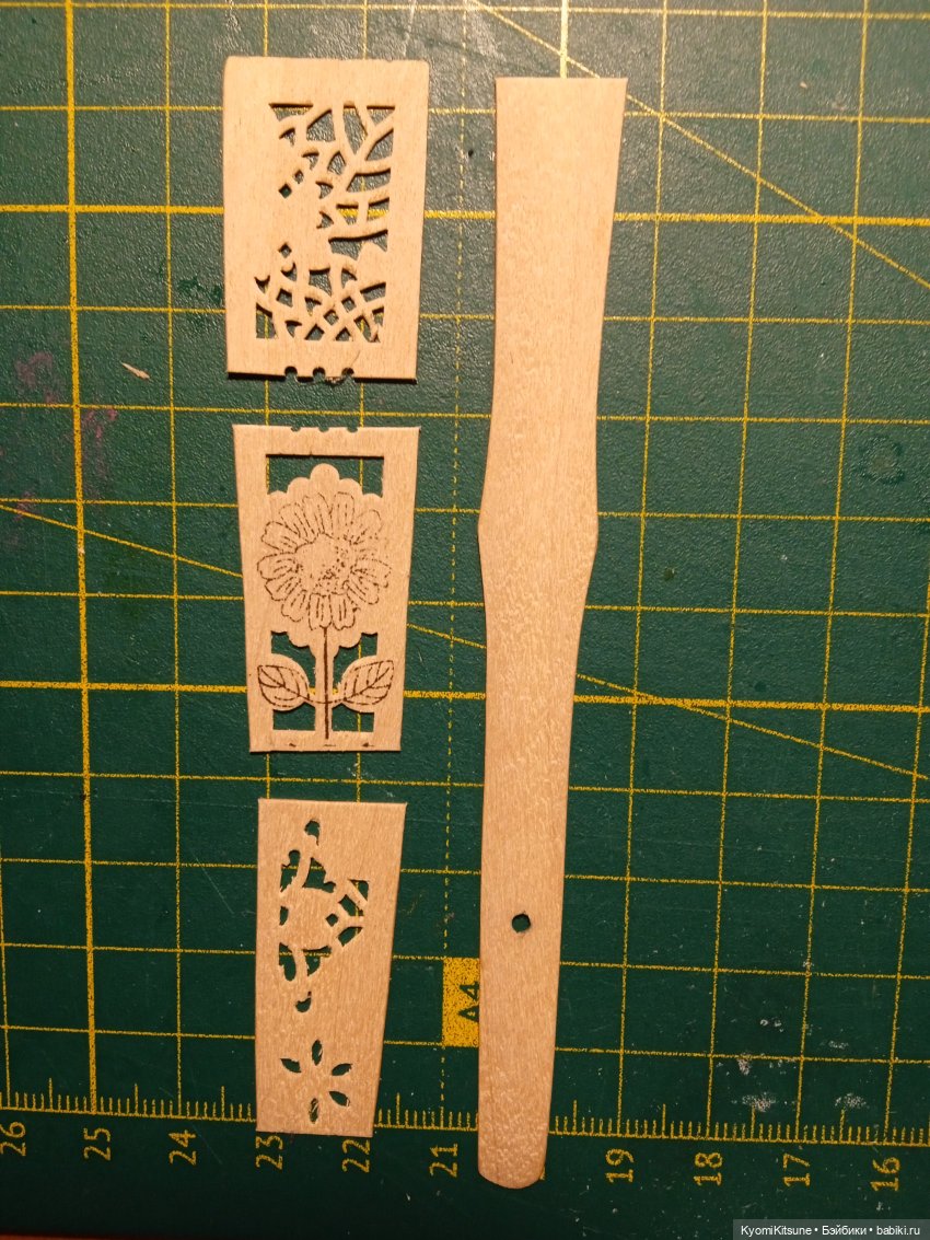 Красные фонарики: гирлянда из ***** и палок (фото 3)