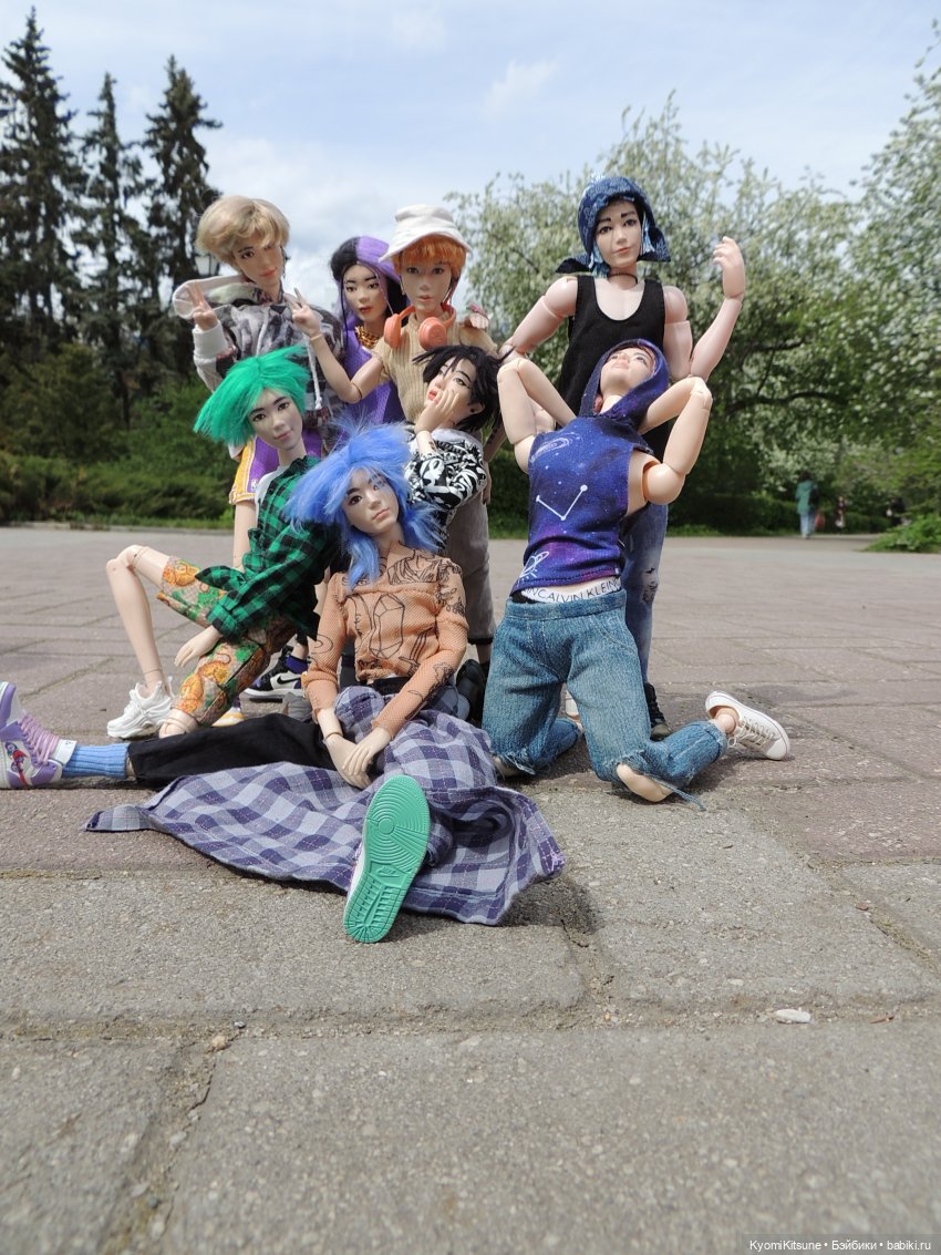 Гераневые мальчики — Куклы BTS (БТС) от Mattel: K (фото 3)