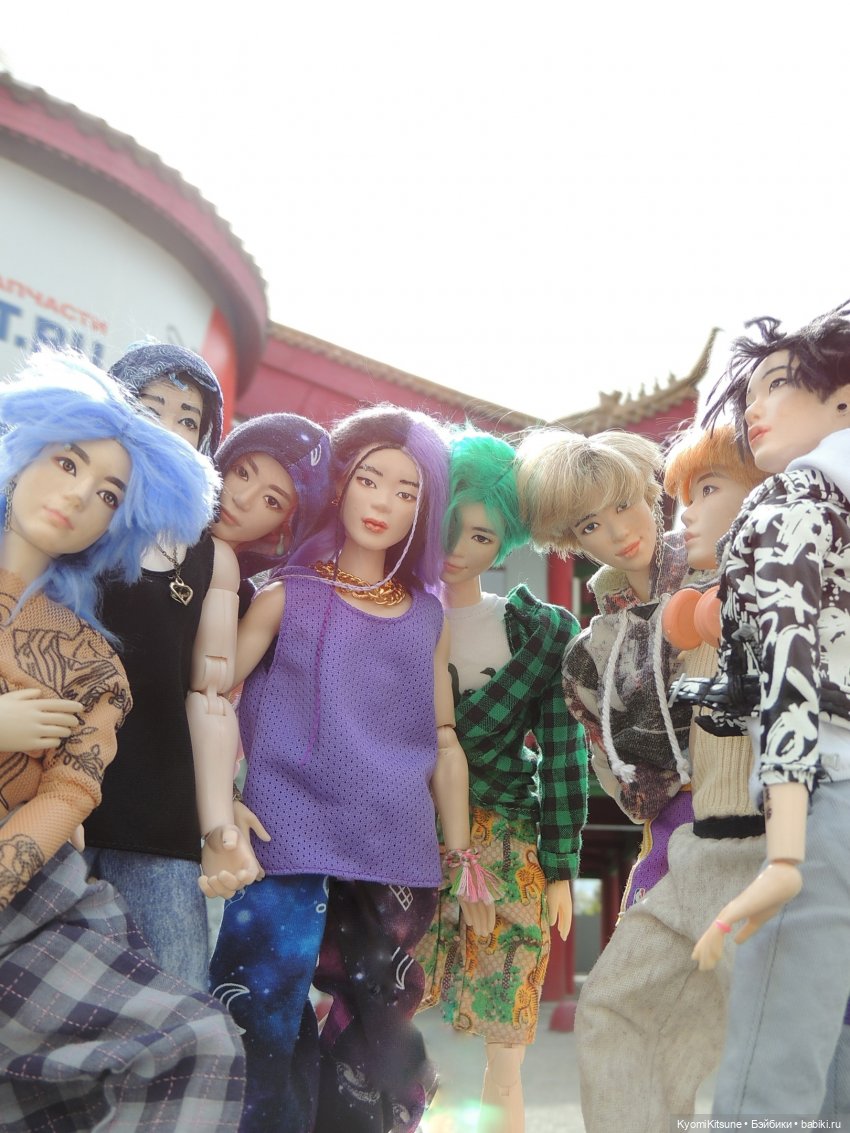 Гераневые мальчики — Куклы BTS (БТС) от Mattel: K