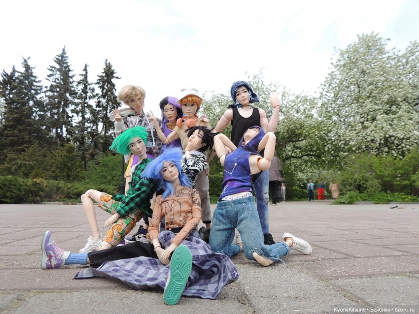 Гераневые мальчики — Куклы BTS (БТС) от Mattel: K (фото 2)