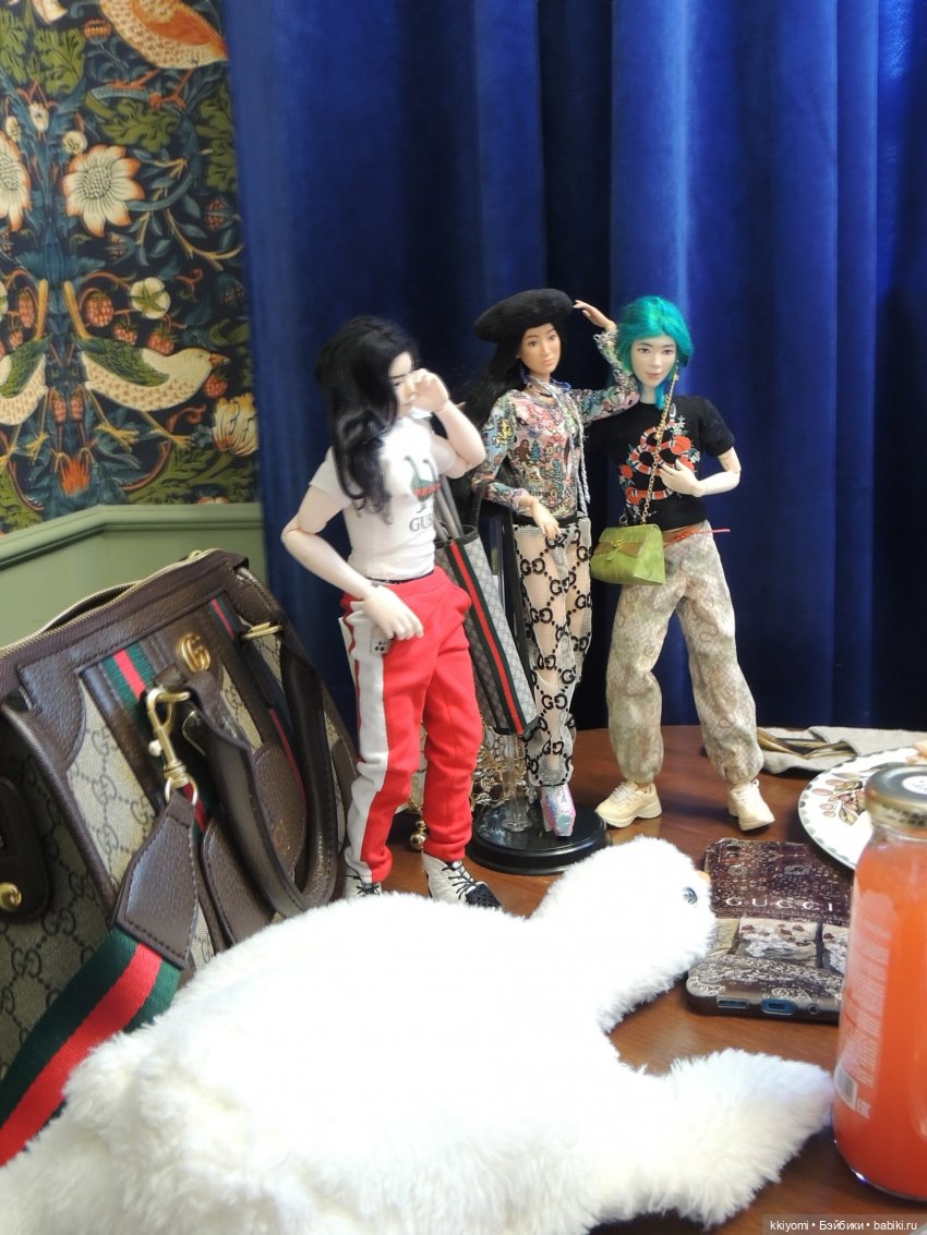 Oh my Gucci — Куклы BTS (БТС) от Mattel: K