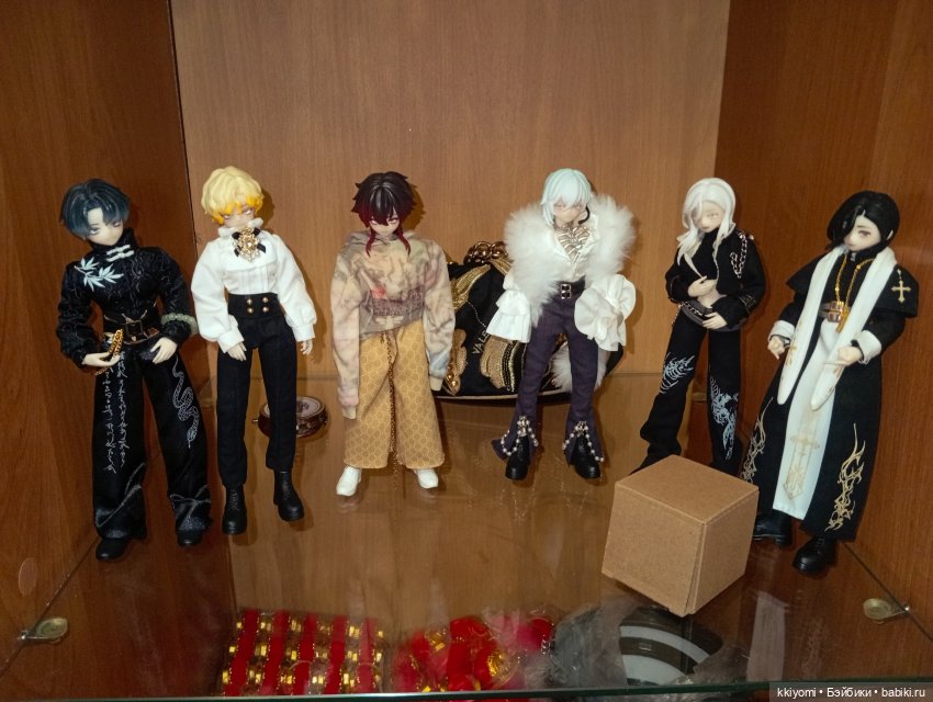 Мои куклополочки и мастерская, ч1