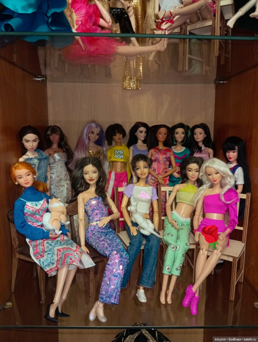 Мои куклополочки и мастерская, ч1