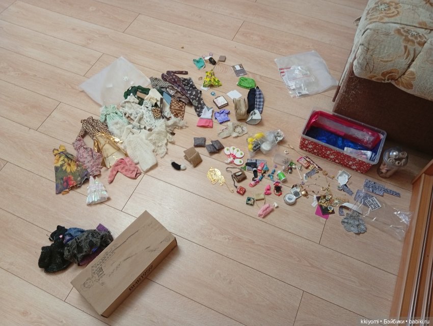 Мои куклополочки и мастерская, ч2