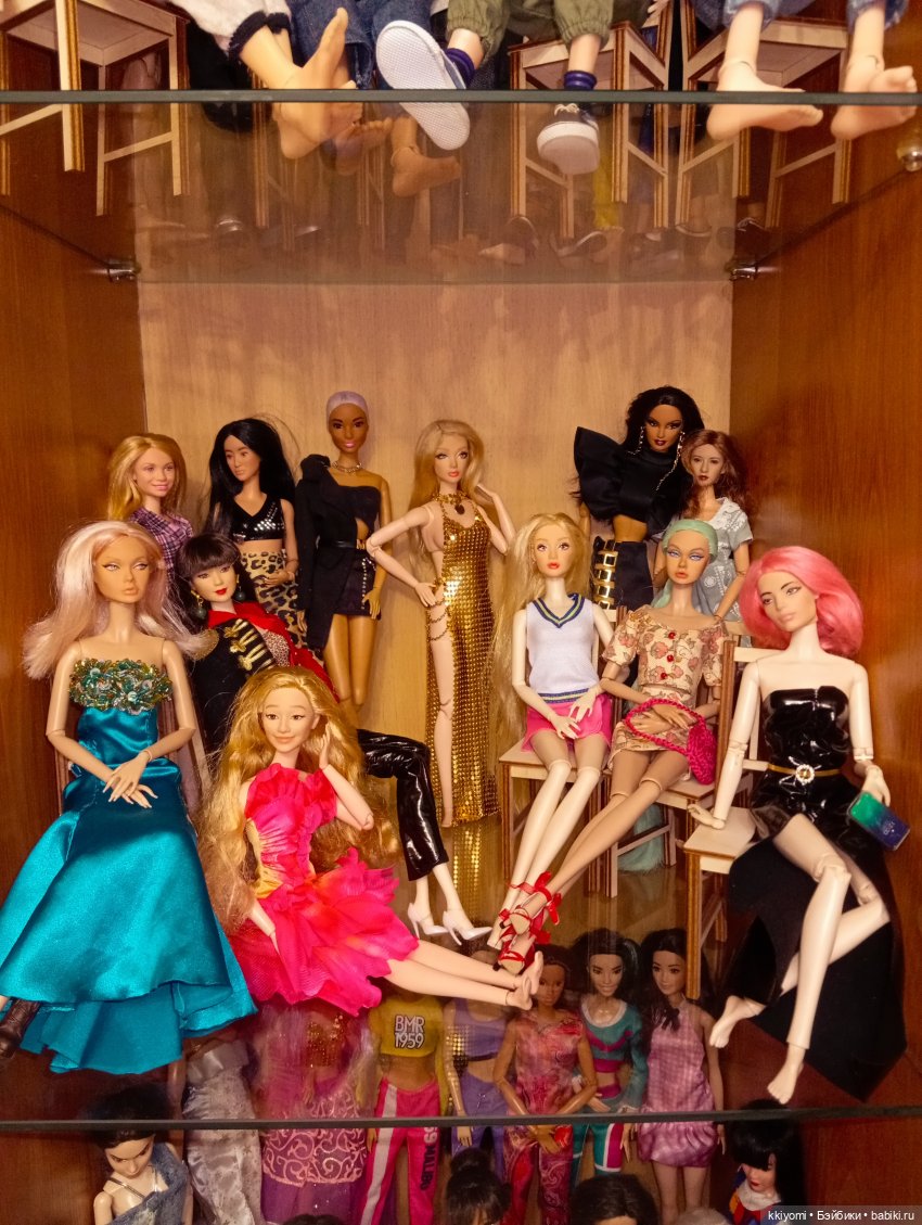 Мои куклополочки и мастерская, ч1