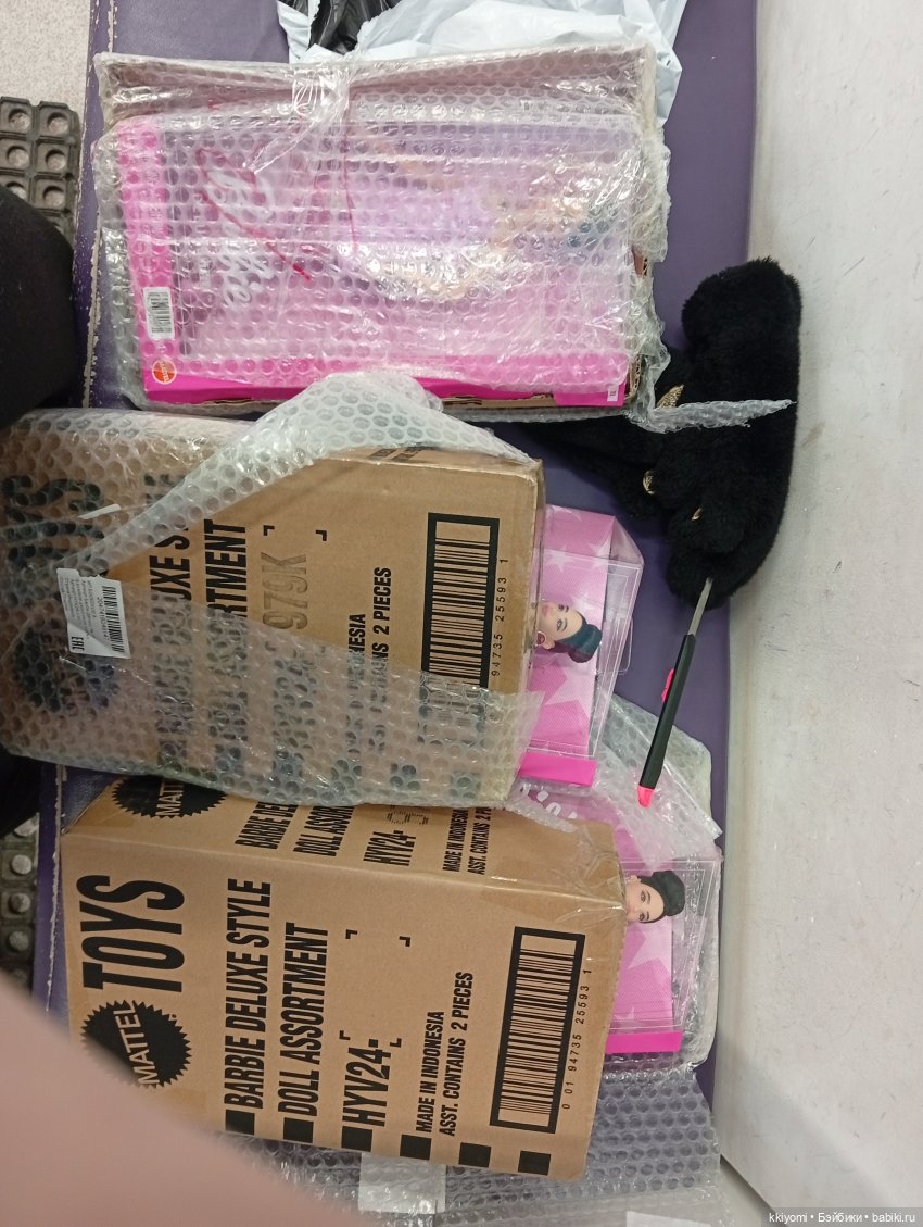 Разбираю мои нг подарки | Бэйбики Разбираю мои нг подарки — Куклы Mattel (Маттел): Barbie (фото 2)