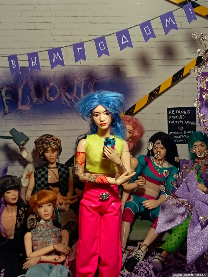 Увольнение — Куклы BTS (БТС) от Mattel: K