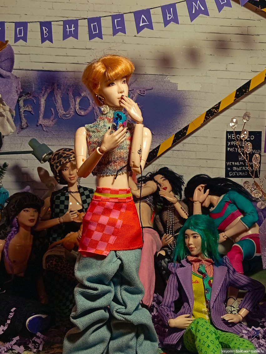 Увольнение — Куклы BTS (БТС) от Mattel: K