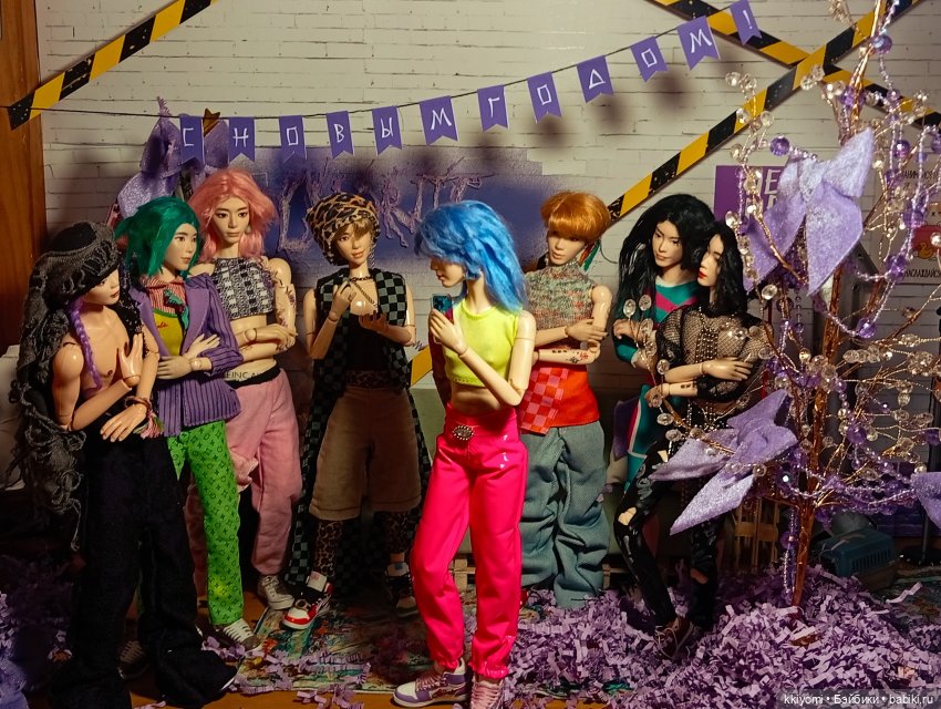 Увольнение — Куклы BTS (БТС) от Mattel: K