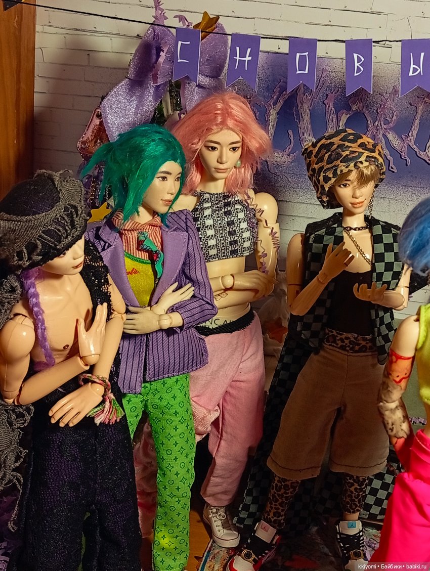 Увольнение — Куклы BTS (БТС) от Mattel: K